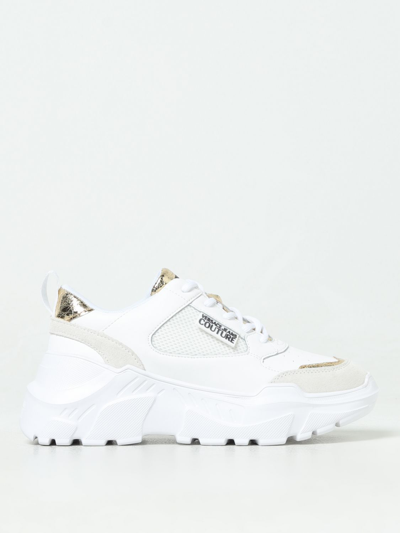 Versace Jeans Couture Speedtrack Chunky Sneakers In White