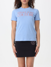 Versace Jeans Couture T-shirt  Woman Color Blue