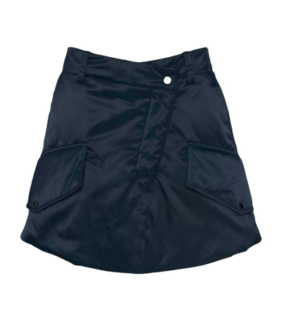 Jw Anderson Asymmetric Cargo Mini Skirt In Blue