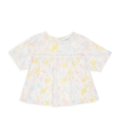 Ermanno Scervino Junior Kids' Floral Blouse (4-8 Years) In Multi
