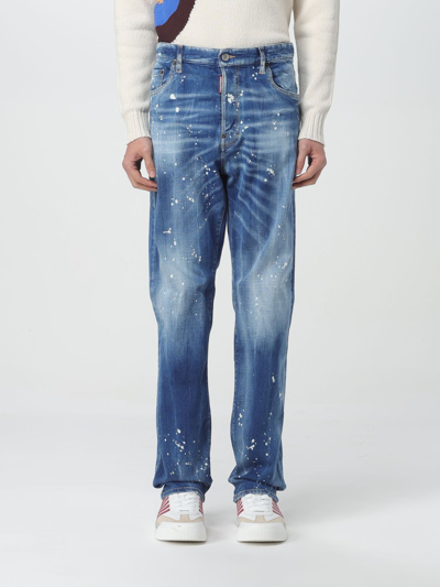 Dsquared2 Pants  Men Color Navy