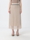 BRUNELLO CUCINELLI 半身裙 BRUNELLO CUCINELLI 女士 颜色 粉末色,410567080