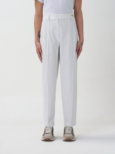 Brunello Cucinelli Trousers  Woman Colour White