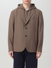 EMPORIO ARMANI BLAZER EMPORIO ARMANI MEN COLOR MUD,F14754064