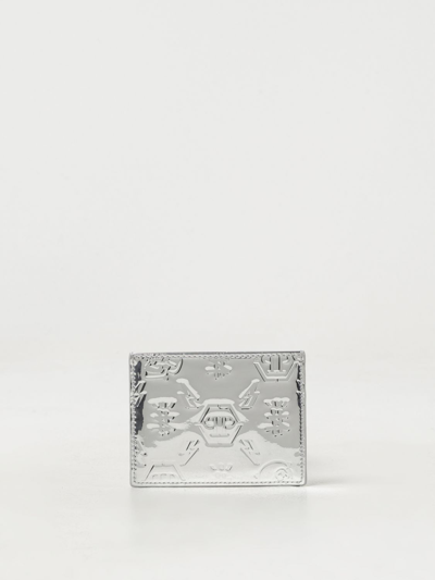 Philipp Plein Wallet  Men Color Silver