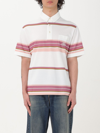 Etro Polo Shirt With Pegasus Embroidery In White