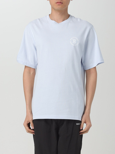 Daily Paper Circle Halogen Blue T-shirt In Light Blue