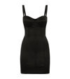 DOLCE & GABBANA BUSTIER MINI DRESS