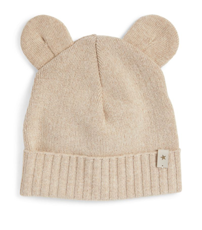 Huttelihut Babies' Cotton Ears Beanie Hat In Multi
