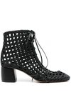 FORTE FORTE FORTE_FORTE HAND-WOVEN CHIC ANKLE BOOTS SHOES