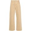 Jacquemus Mid-rise Straight Jeans In Neutrals
