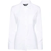 Jacquemus Single Pocket Fitted Shirt In White