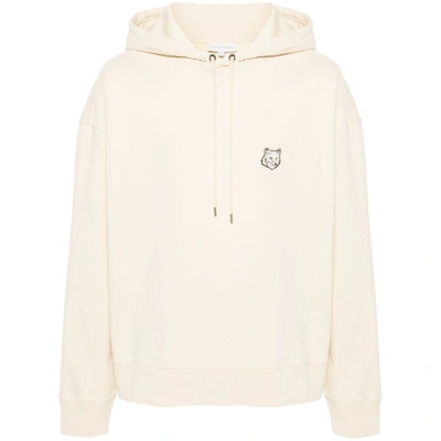 Maison Kitsuné Hoodie With Logo In Neutrals