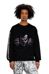 DIESEL LONG-SLEEVE T-SHIRT WITH POSTER PRINT