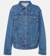 Totême Toteme Classic Line Denim Jacket For Men Or Women In Blue