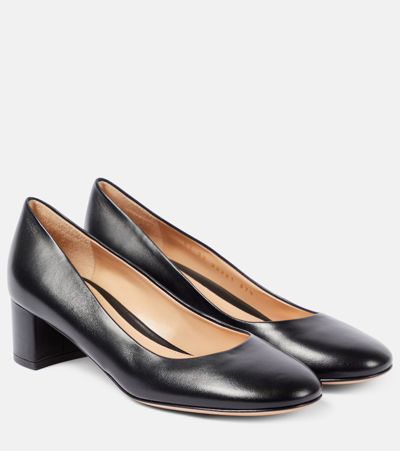 Gianvito Rossi Leather Pumps In Black