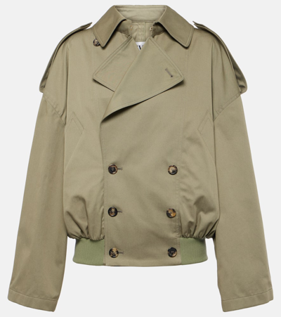 LOEWE BALLOON COTTON GABARDINE JACKET