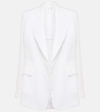 Chloé Single-button Suit Jacket In White