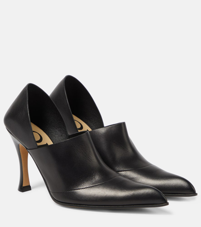 LOEWE COMIC LEATHER PUMPS