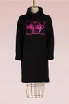 KENZO COTTON jumper DRESS,F762RO790952/BLACK