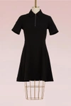 KENZO FIT AND FLARE POLO DRESS,F762RO1945AC/BLACK