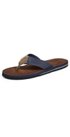 BARBOUR TOEMAN BEACH SANDALS NAVY