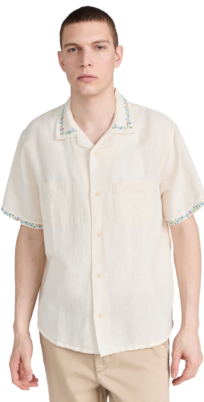 Corridor Spring Bouquet Camp Shirt Natural