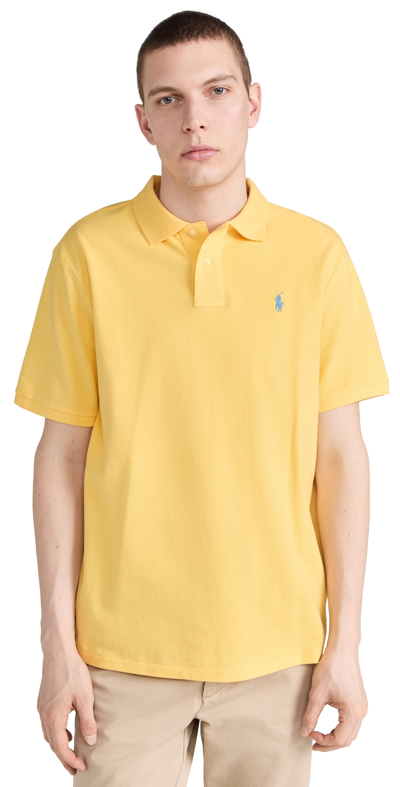 Polo Ralph Lauren Classic Fit Mesh Polo Shirt Oasis Yellow/c7580
