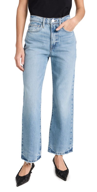 Frame Women's Le Janehigh-rise Straight Crop Jeans In Rhode Grind