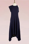 PROENZA SCHOULER Asymmetrical wool dress,R173312 40100401