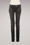 BALMAIN Biker Jeans,995999 265N C4800