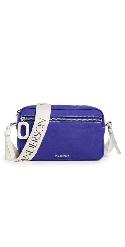 Jw Anderson Camera Bag With Jwa Puller - Crossbody Bag In Blue