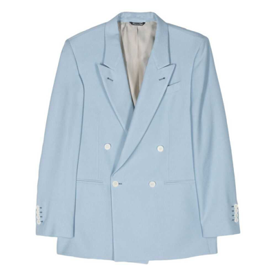 Reveres 1949 Double-breasted Blazer In Blue