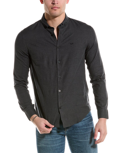 Armani Exchange Regular Fit Shirt In Black