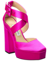 Jimmy Choo Fuchsia Pink Gian Platform Pumps In Pink