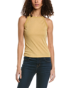 Project Social T Left Field Rib Tank In Brown