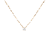 AURATE NEW YORK AURATE NEW YORK DIAMOND SOLITAIRE NECKLACE