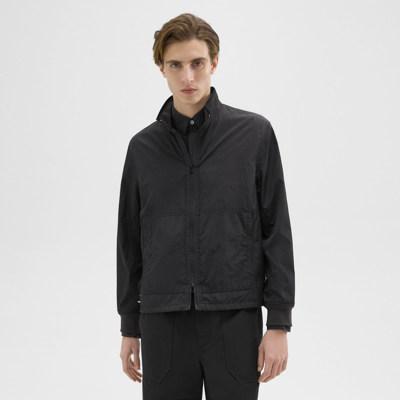 Theory Blouson Zip-up Jacket In Black