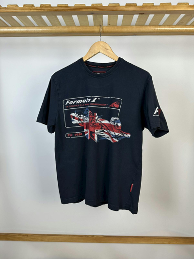 Pre-owned Formula Uno X Racing 2010 Vintage F1 Formula One World Championship T-shirt In Black