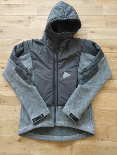 Pre-owned And Wander Top Fleece Jacket In Grey