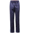 OPENING CEREMONY REVERSIBLE SILK SATIN TRACKPANTS,P00282054
