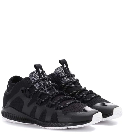 Adidas By Stella Mccartney Crazytrain Bounce Mid Sneakers In Black |  ModeSens