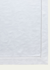 Sferra Acanthus Jacquard Tablecloth, 70" X 108" In White