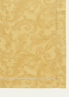 Sferra Acanthus Jacquard Tablecloth 70" X 126" In Gold