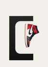 Everknown Hypelev Levitating Sneaker Display Stand In Black