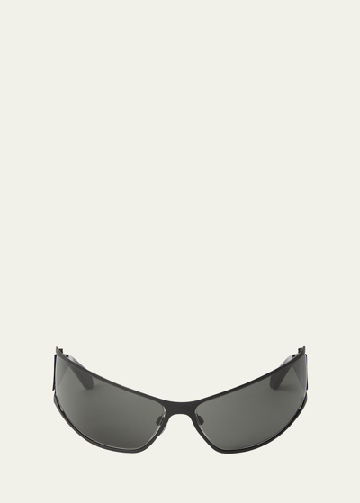 Off-white Men's Luna Cat-eye Sunglasses In Black