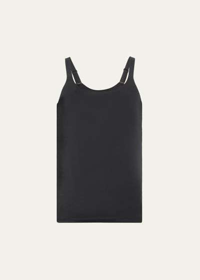 Spanx Bra-llelujah Scoop-neck Cami In Black