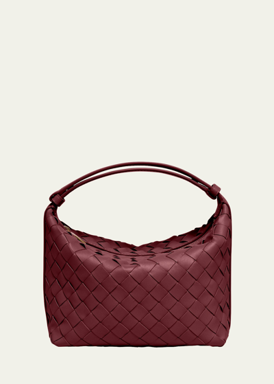 Bottega Veneta Mini Wallace Bag In Red