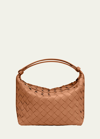 Bottega Veneta Tan Mini Jodie Bag In Cognac-gold