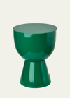 Polspotten Green Tam Tam Stool In Emerald Green